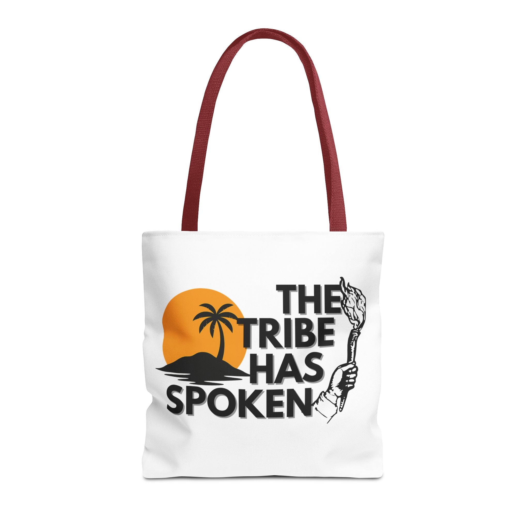 The Tribe Has Spoken Tote Bag Survivor-Inspired Island Graphic