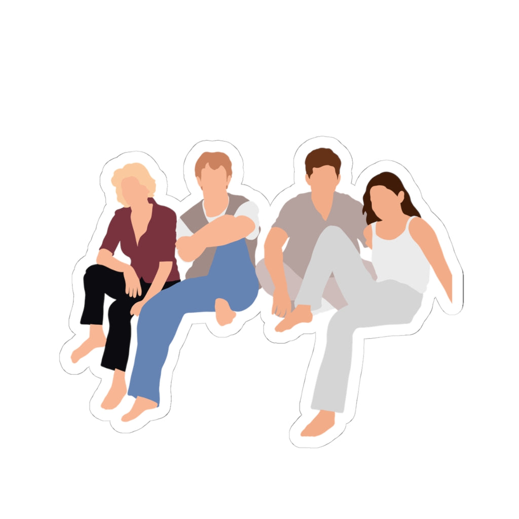 Dawson's Creek Illustration Sticker | Kiss-Cut Sticker