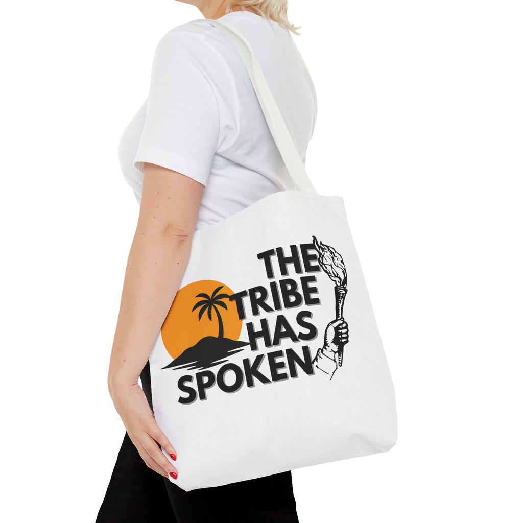 The Tribe Has Spoken Tote Bag Survivor-Inspired Island Graphic