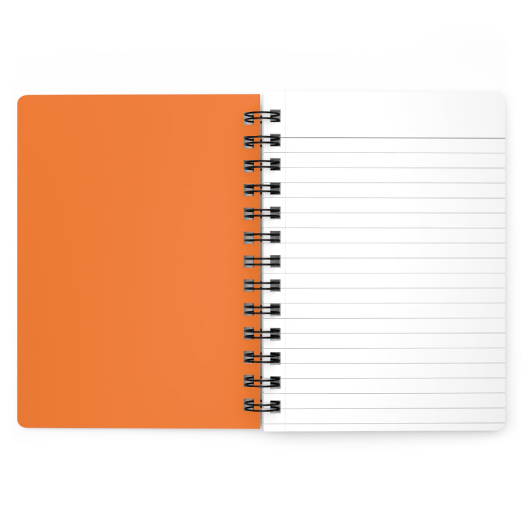 Lessons Learned the Hard Way Journal | Spiral Notebook, Orange Cover