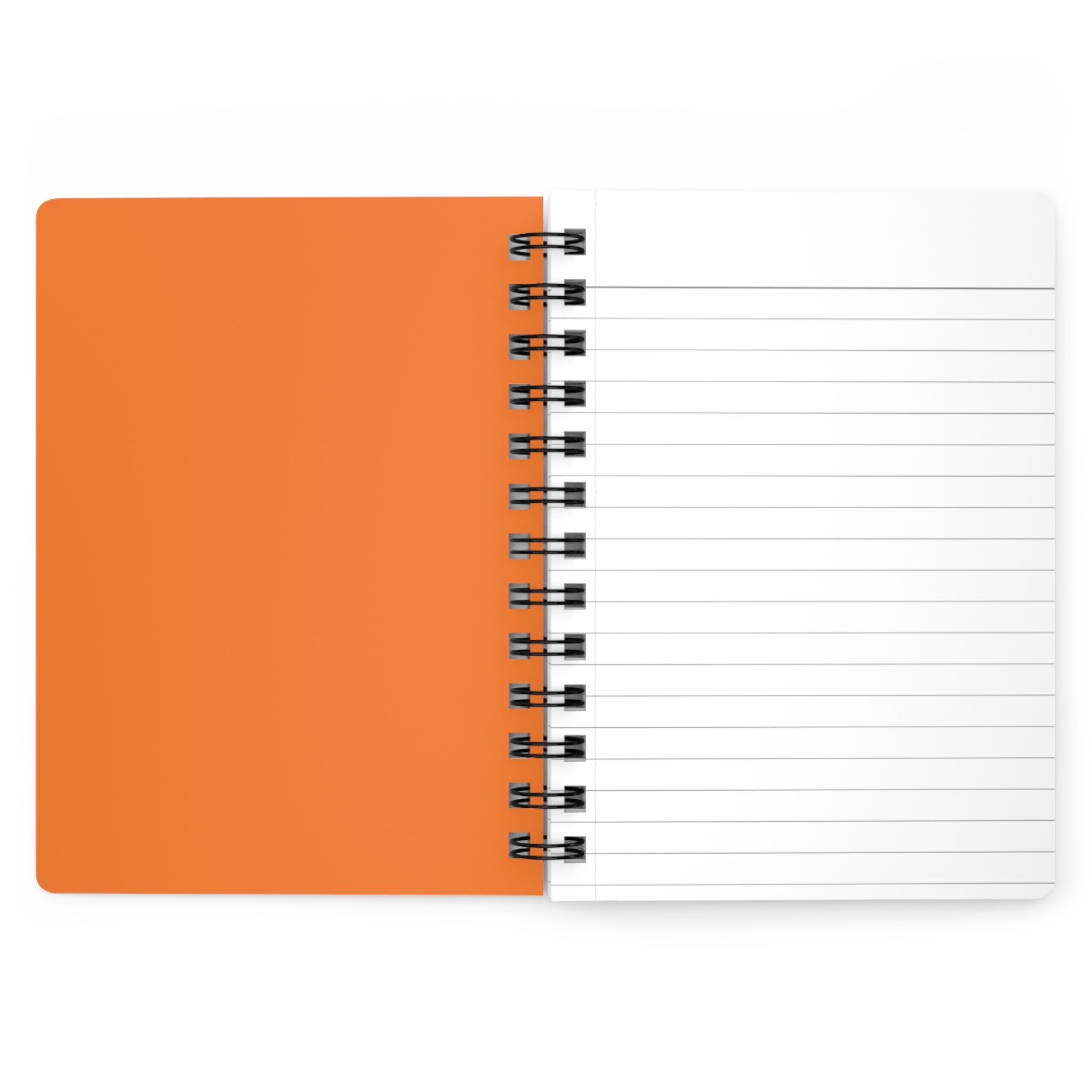 Lessons Learned the Hard Way Journal | Spiral Notebook, Orange Cover