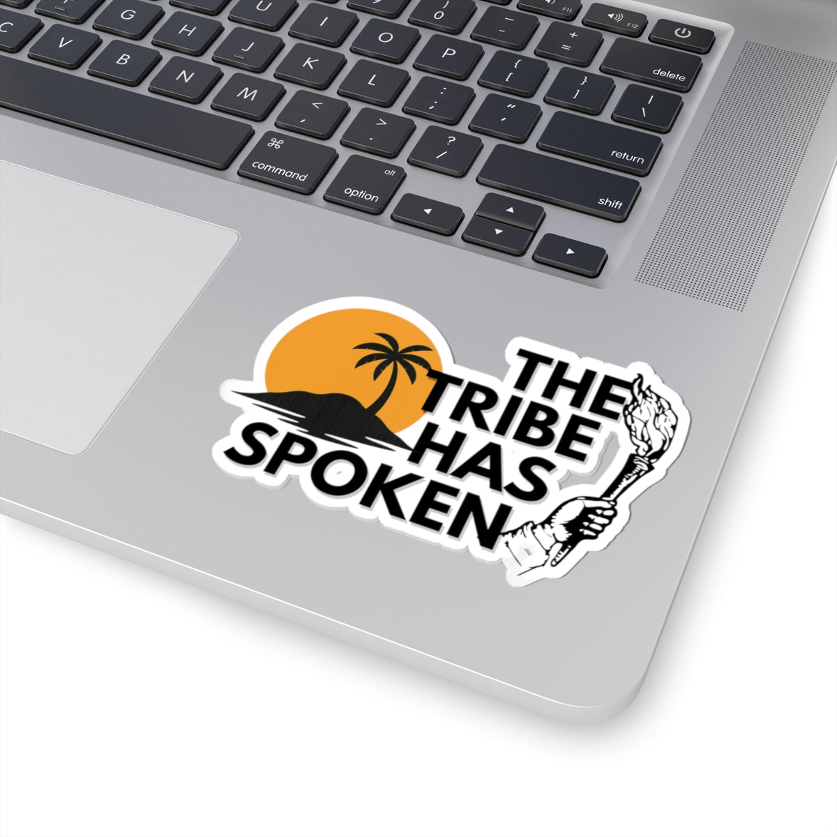 The Tribe Has Spoken Survivor-Inspired Island Design Kiss-Cut Sticker