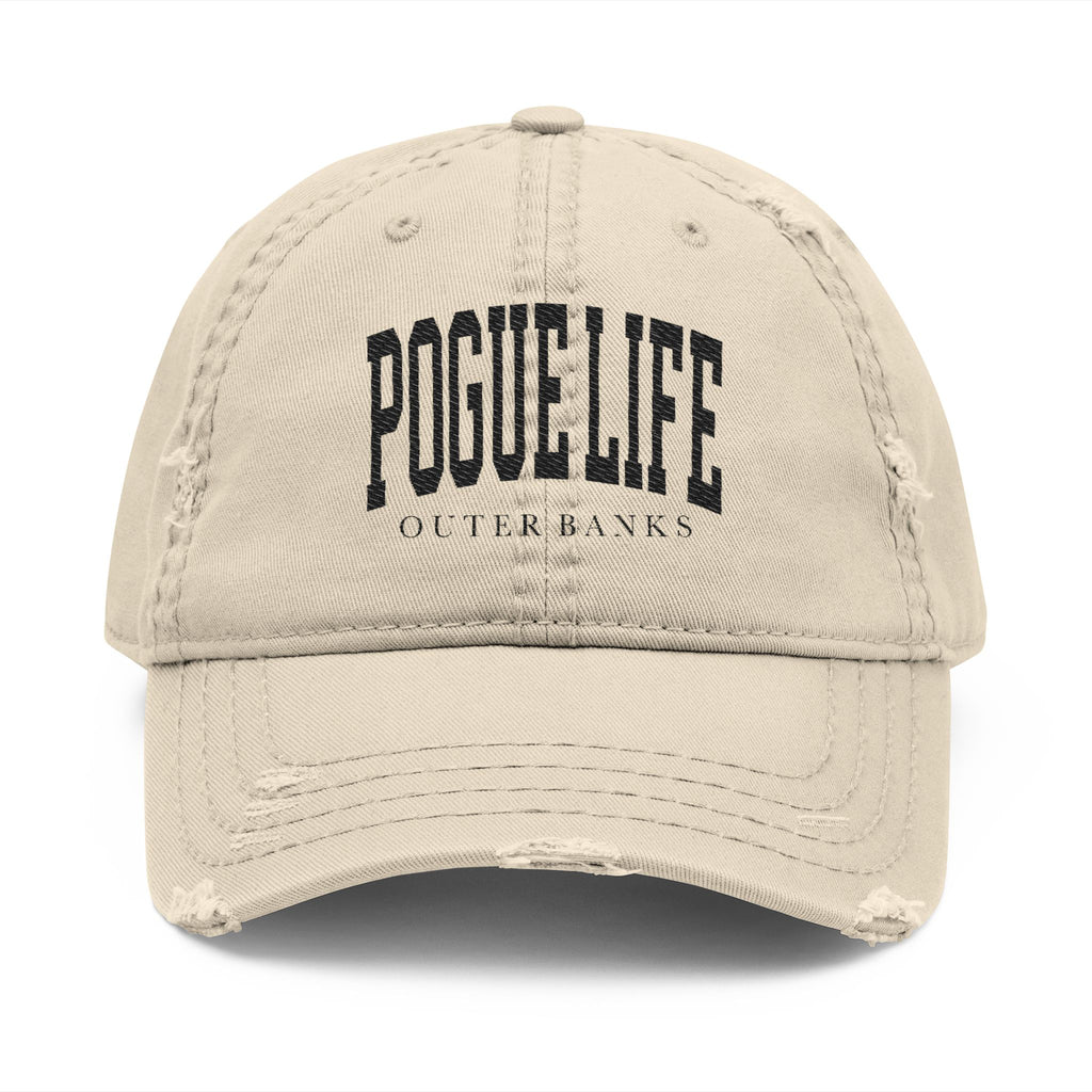 Pogue Life embroidered distressed baseball cap