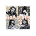 Mom Vibes Kiss-Cut Sticker | Retro Floral TV Moms collage