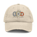 God Daisy Embroidered Hat | Floral Christian Baseball Cap