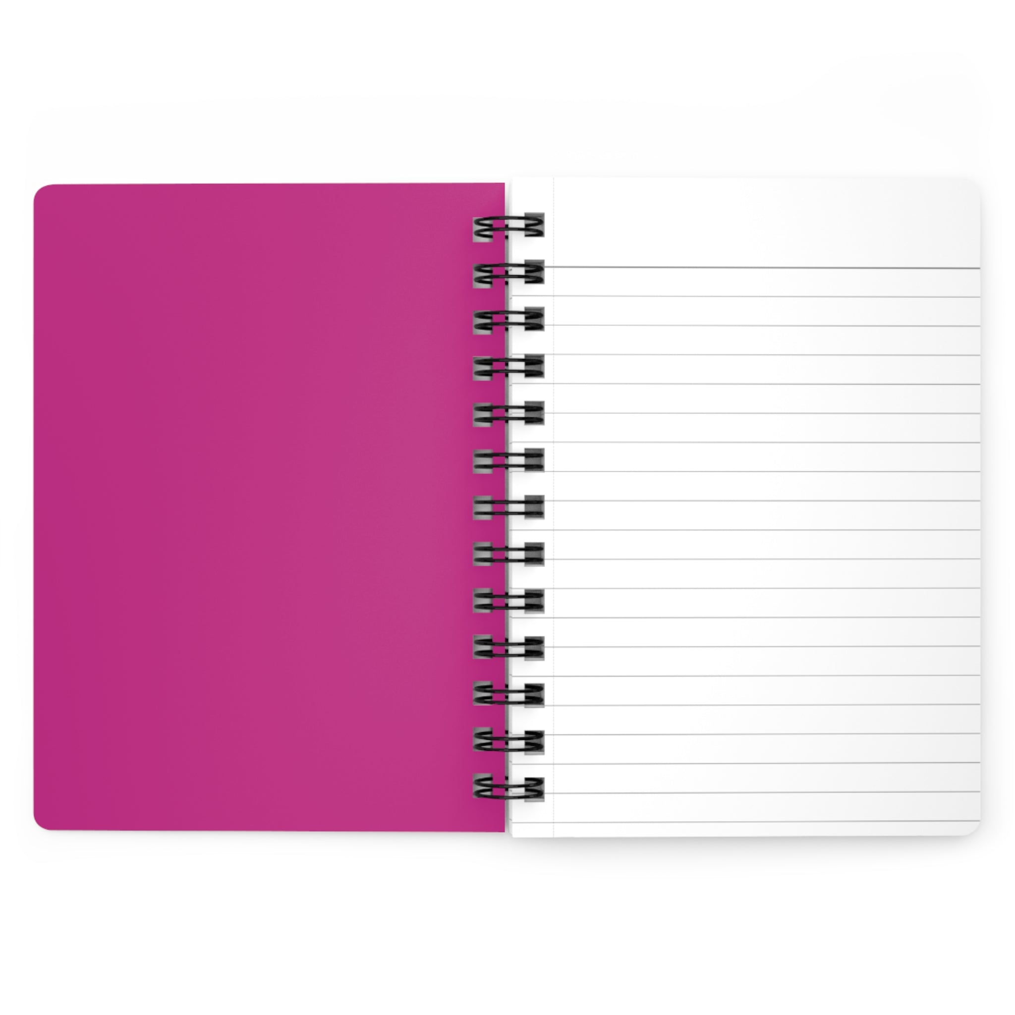 Stuff That Made Sense at the Time Spiral Bound Journal | Hot Pink, Funny Quote Notebook