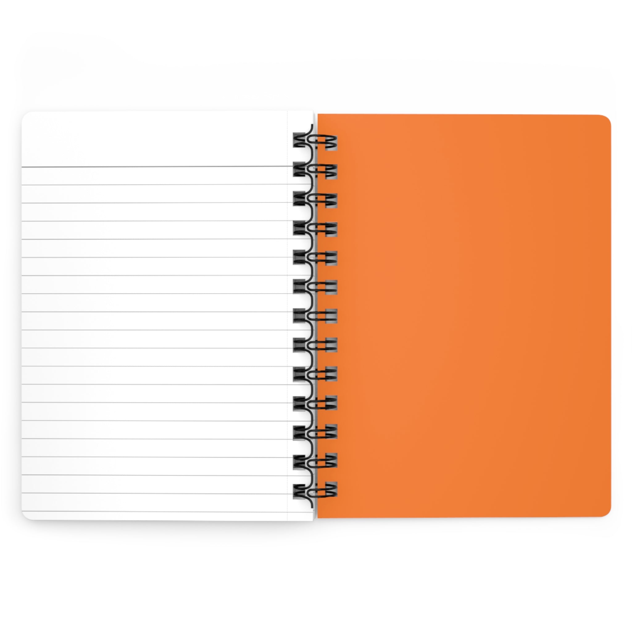 Lessons Learned the Hard Way Journal | Spiral Notebook, Orange Cover
