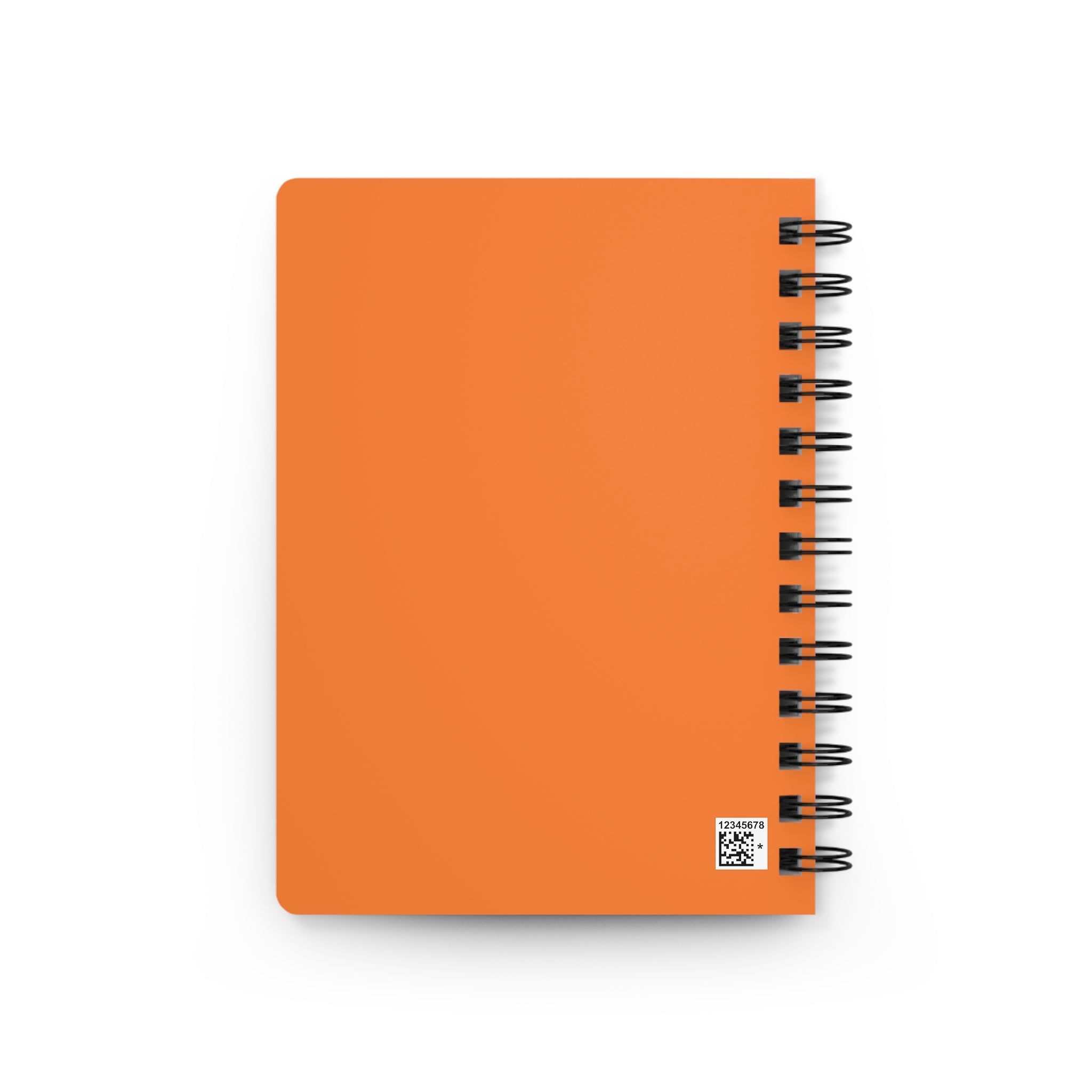 Lessons Learned the Hard Way Journal | Spiral Notebook, Orange Cover
