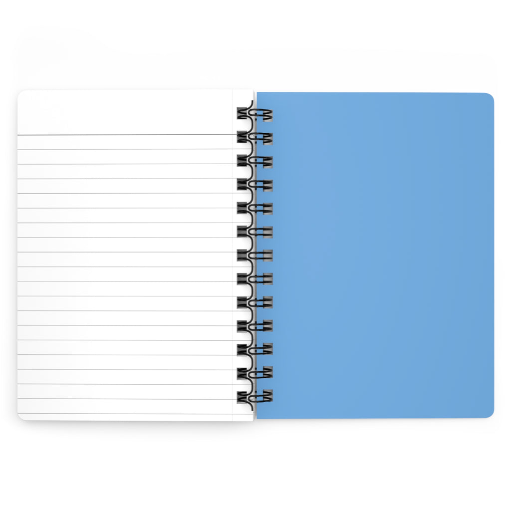 Important Stuff (Probably) Spiral Bound Journal | Blue Notebook, Funny Quote
