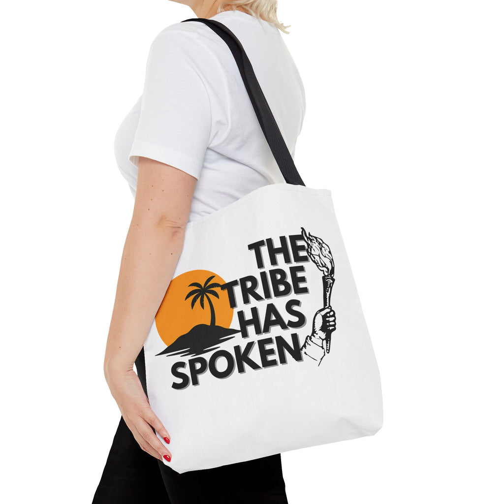 The Tribe Has Spoken Tote Bag Survivor-Inspired Island Graphic