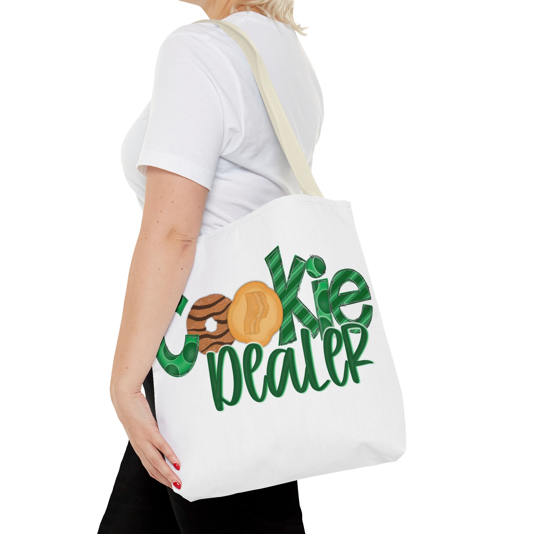 Cookie Dealer Tote Bag — Fun Baker Gift Tote with Cookie Graphic