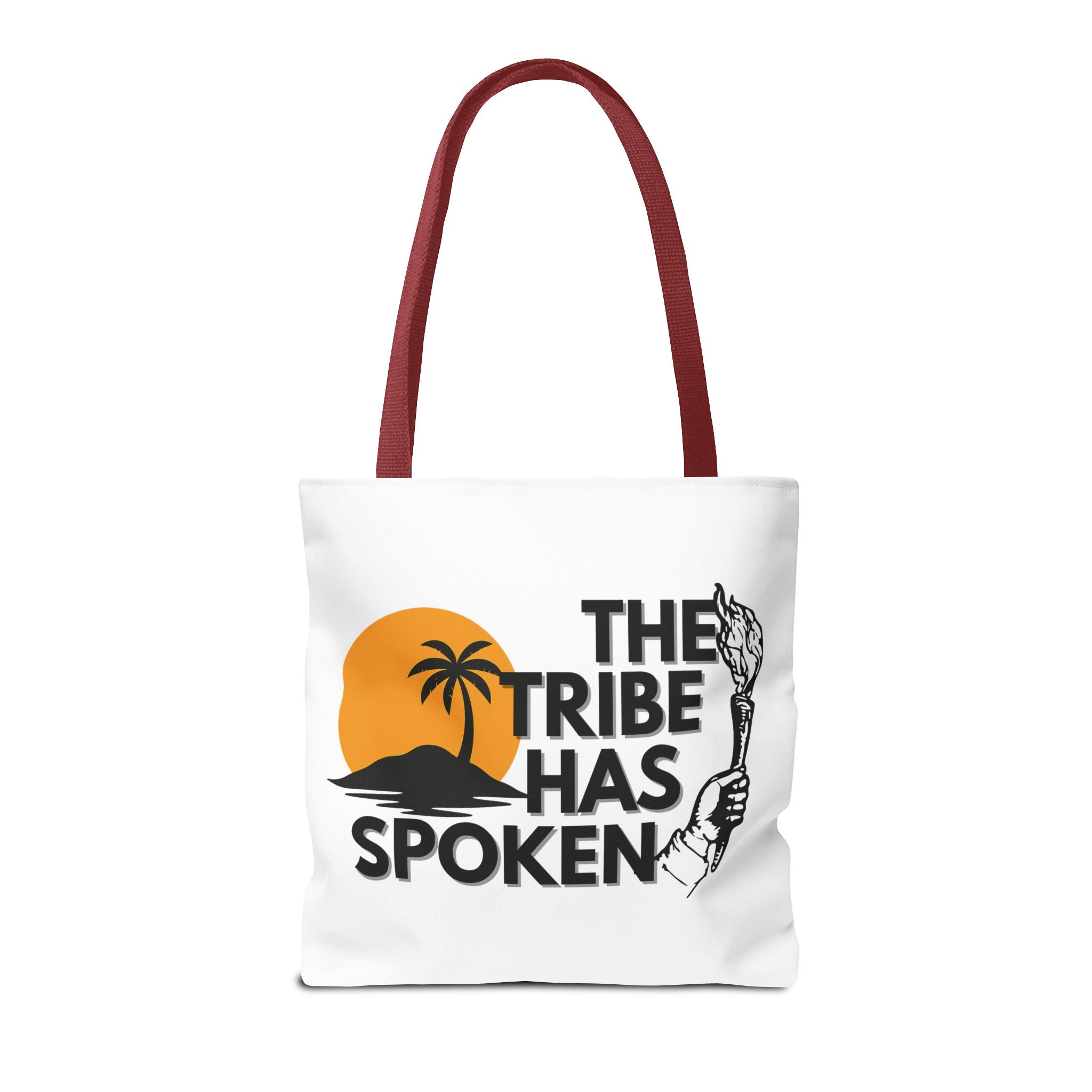 The Tribe Has Spoken Tote Bag Survivor-Inspired Island Graphic