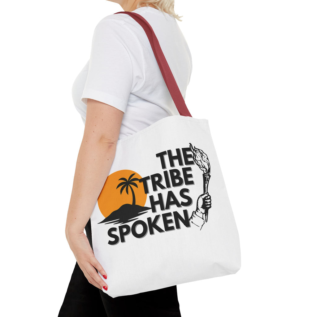 The Tribe Has Spoken Tote Bag Survivor-Inspired Island Graphic