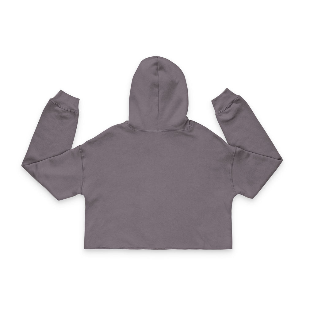 Teacher Palm Tree Off Duty Cropped Hoodie