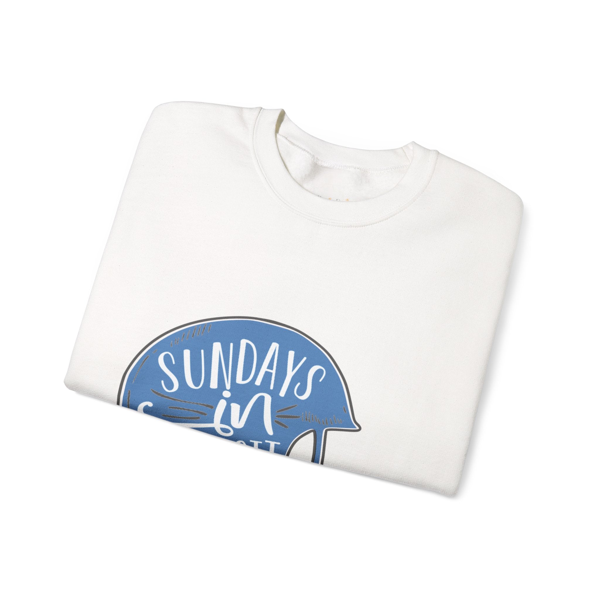 Crewneck Sweatshirt – "Sundays in Detroit" | "Sundays Are for Jesus and Football" Graphic