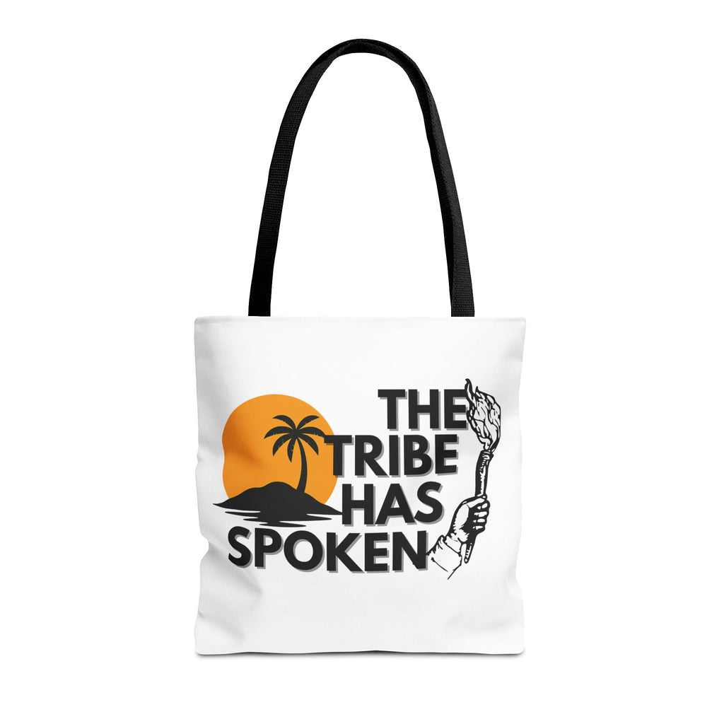The Tribe Has Spoken Tote Bag Survivor-Inspired Island Graphic
