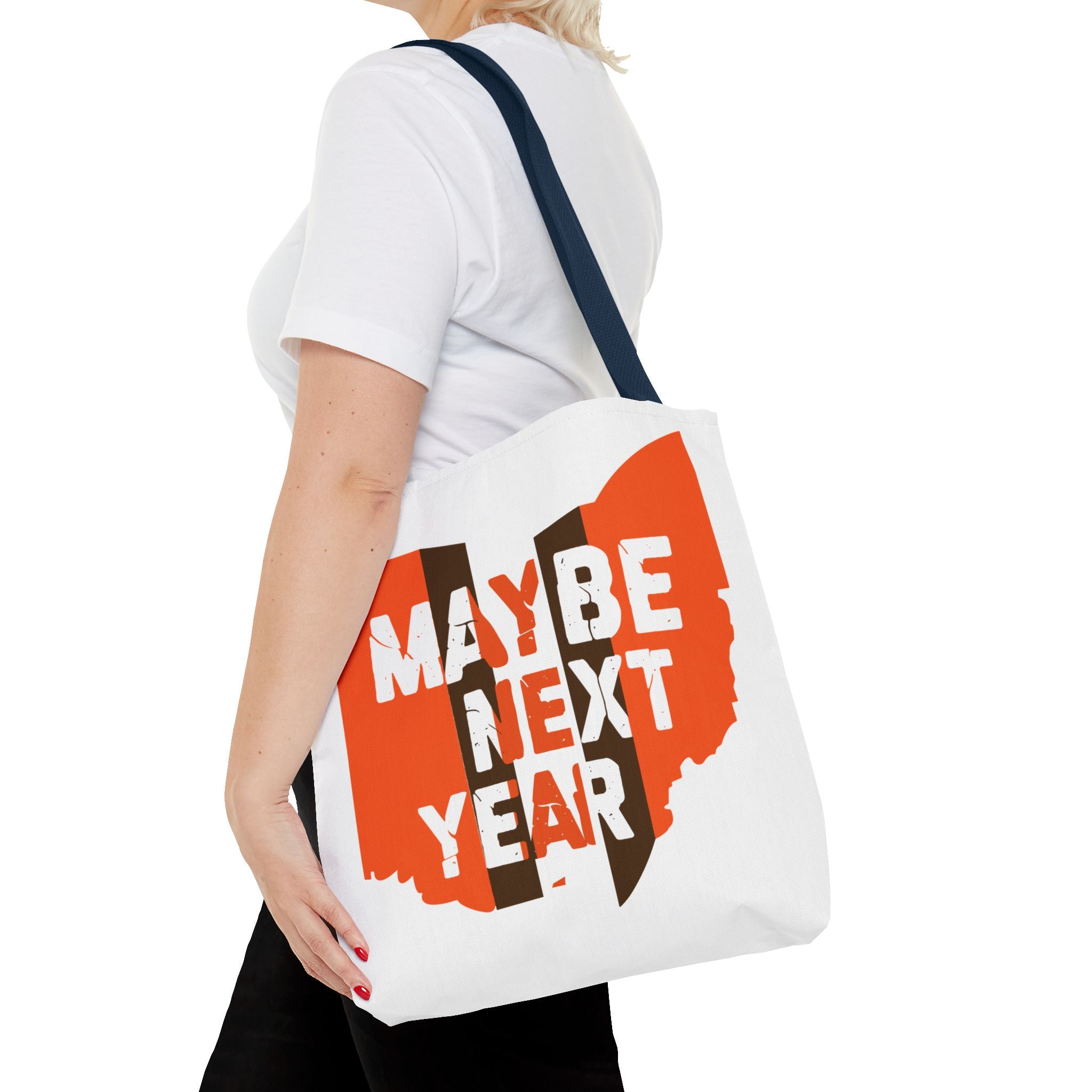 Maybe Next Year Tote Bag — Ohio Sports Fan Funny Slogan Tote