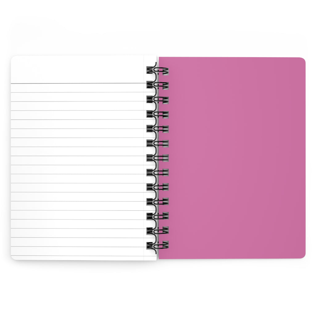 Conversations I Swear We Already Had Spiral Journal | Pink Minimalist Notebook