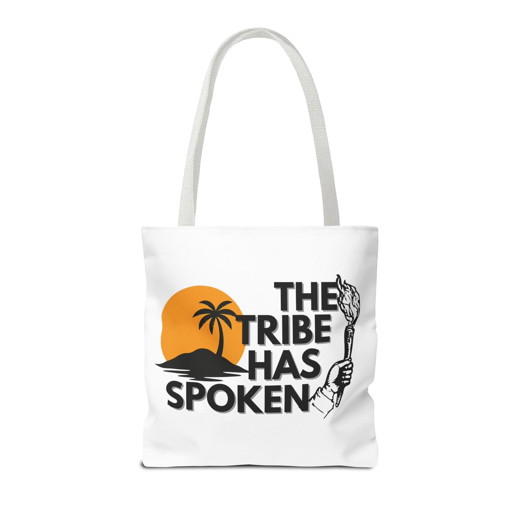 The Tribe Has Spoken Tote Bag Survivor-Inspired Island Graphic