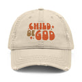 Child of God Hat | Distressed Embroidered Baseball Cap