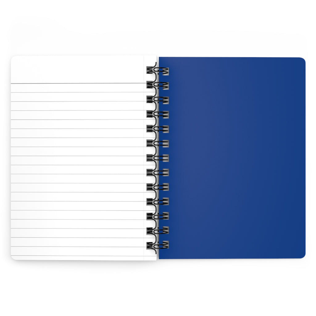 Conversations with Myself Spiral Bound Journal | Blue Notebook, Writing Journal