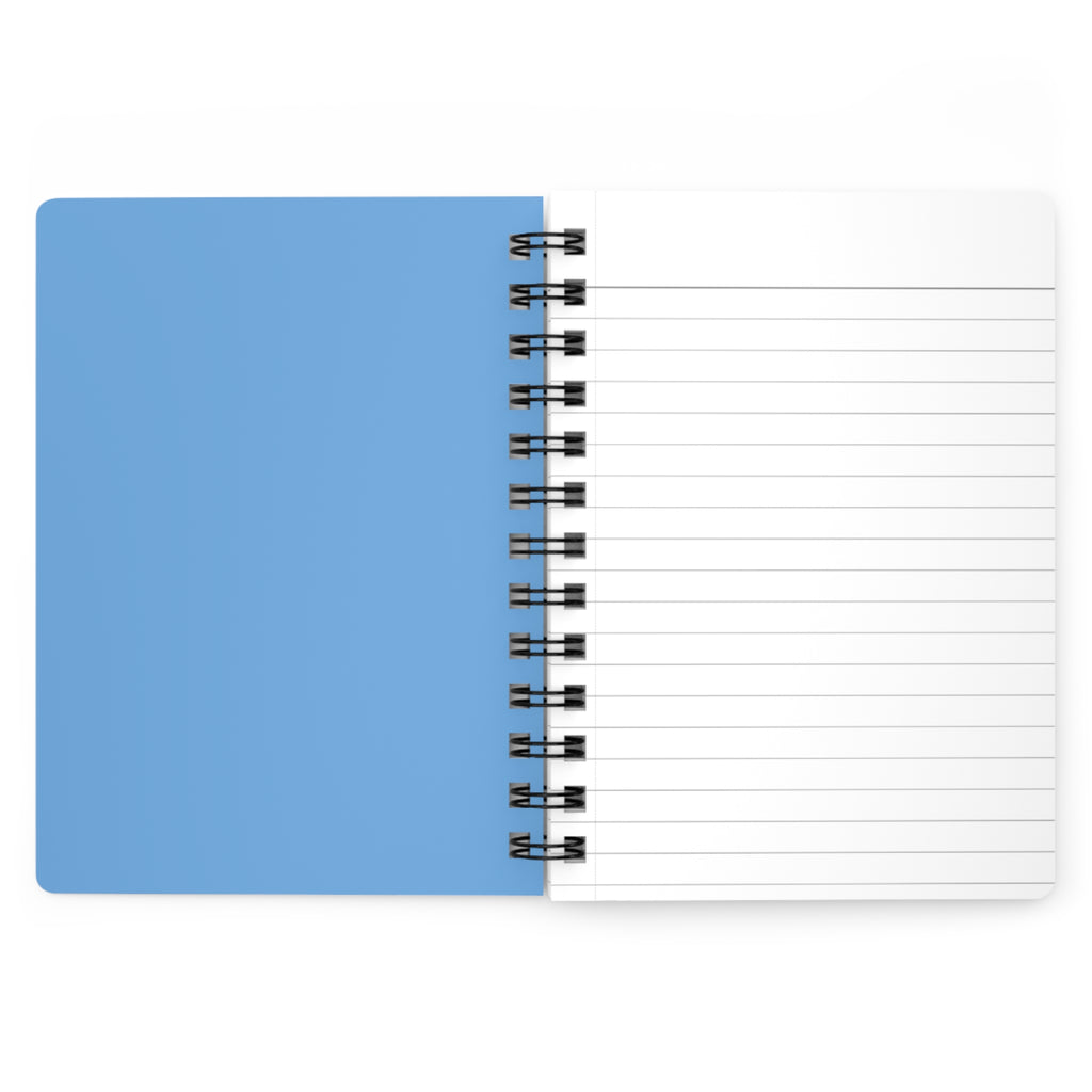 Important Stuff (Probably) Spiral Bound Journal | Blue Notebook, Funny Quote