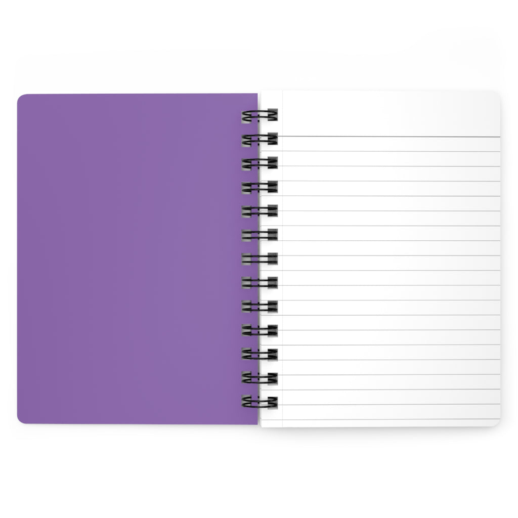 Things I Didn't Say Out Loud Spiral Bound Journal | Purple Notebook, Daily Writing