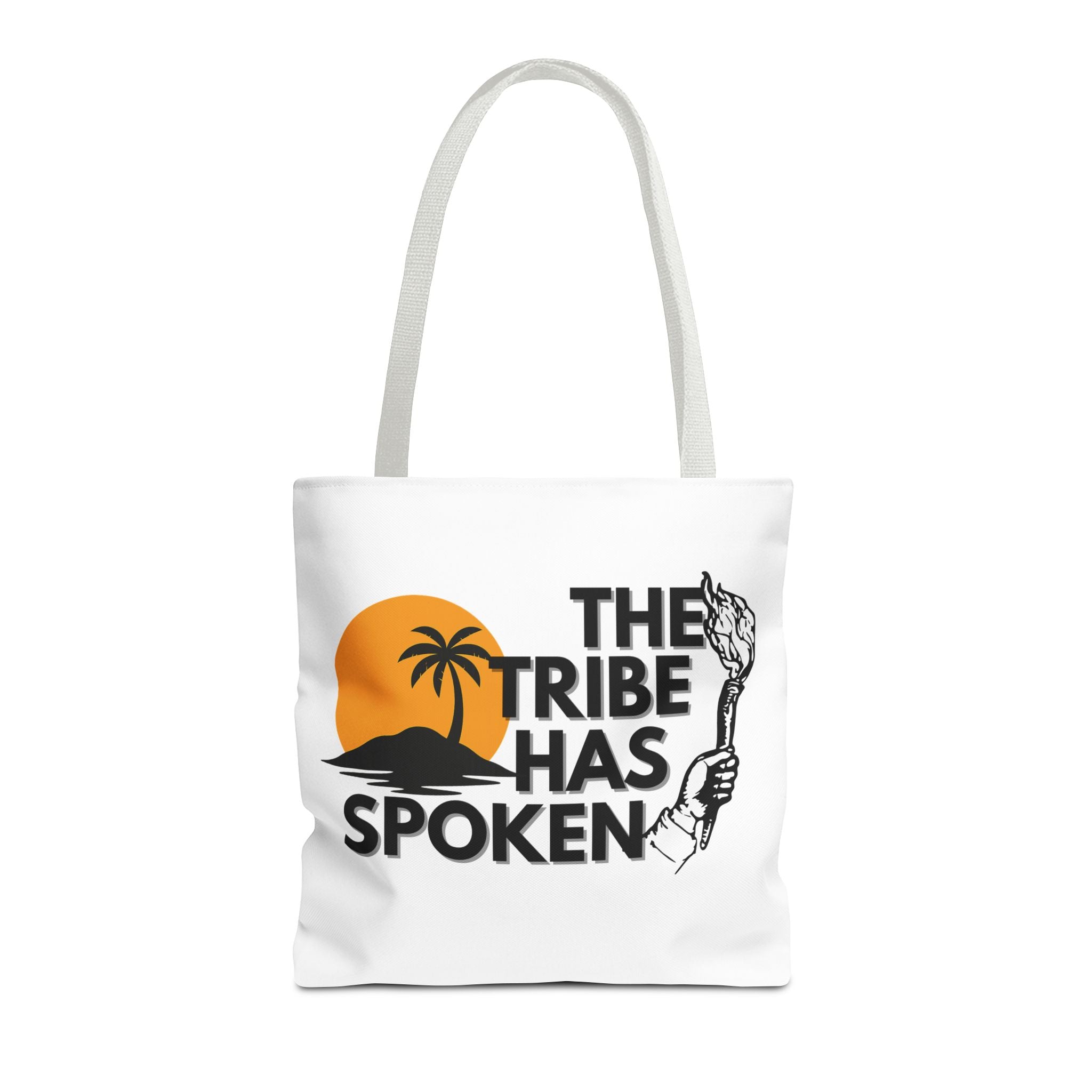 The Tribe Has Spoken Tote Bag Survivor-Inspired Island Graphic