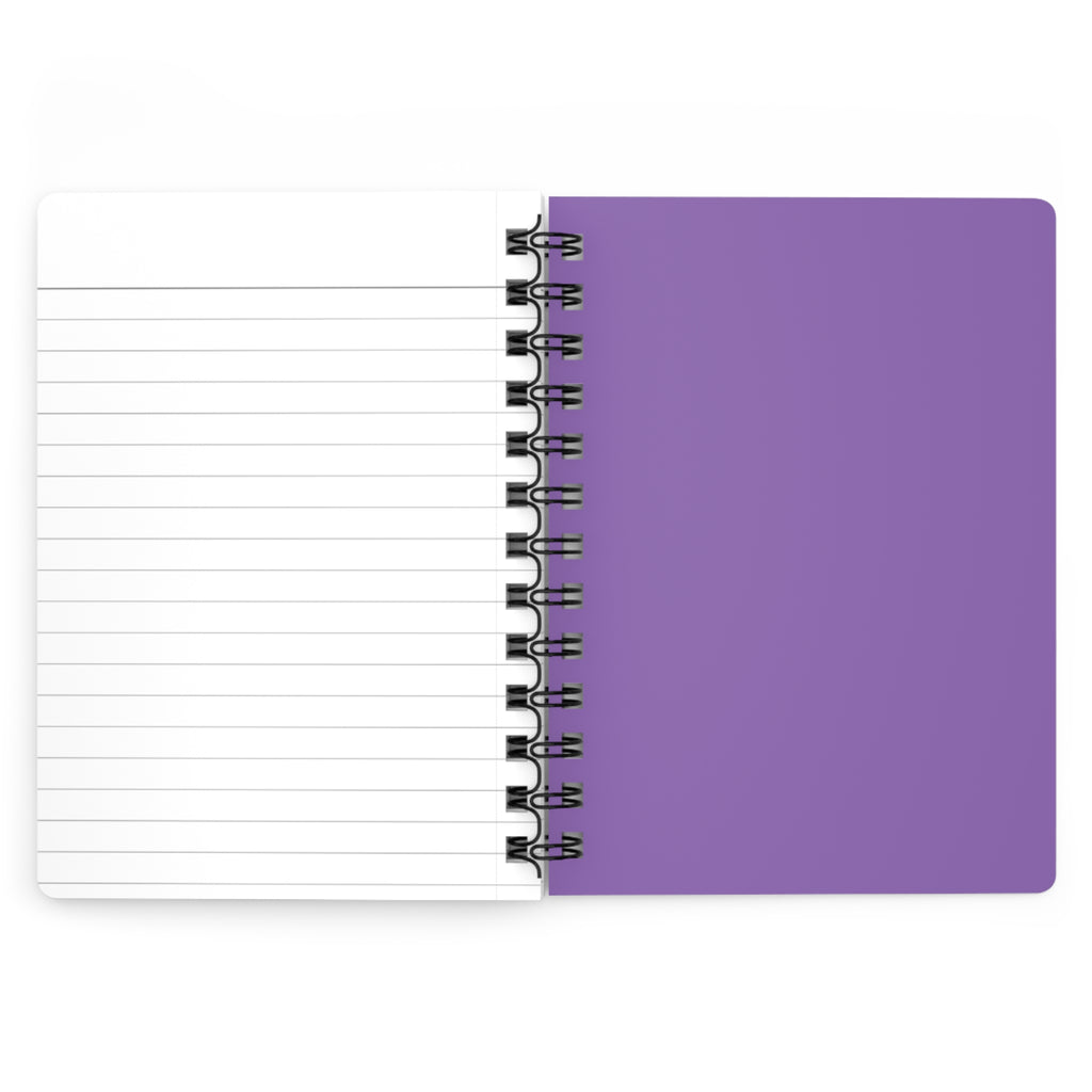 Things I Didn't Say Out Loud Spiral Bound Journal | Purple Notebook, Daily Writing